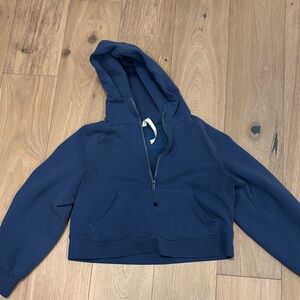 Lululemon Scuba Half-Zip Crop Hoodie